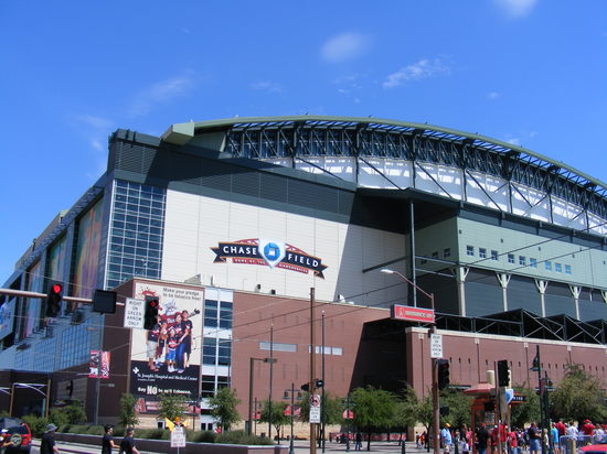 first view of chase field.JPG